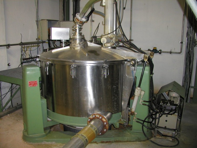 Second First GmbH Vertikale Schälzentrifuge Ferrum DSZ-UR 1250/630 Second First GmbH Vertikale Schälzentrifuge Ferrum DSZ-UR 1250/630