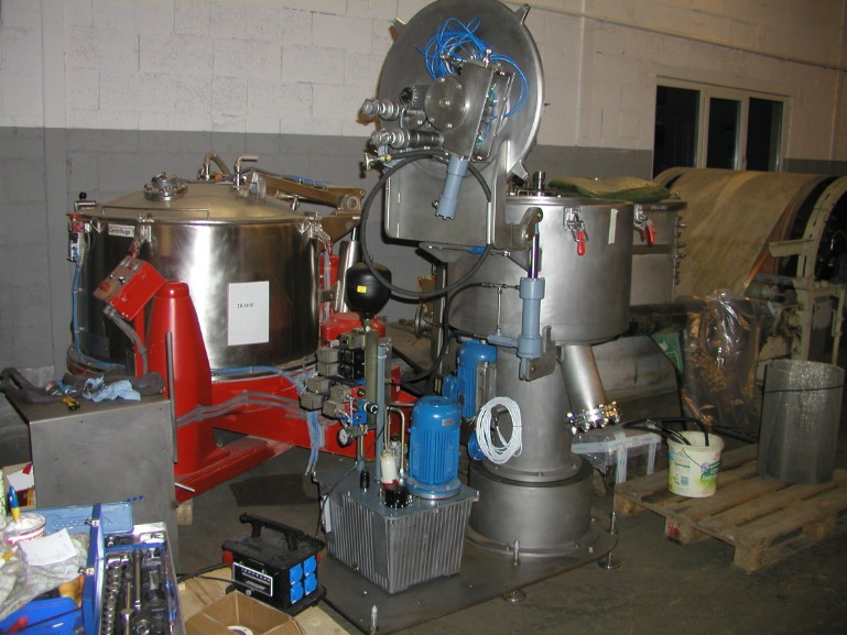 Second First GmbH Vertikale Schälzentrifuge GFT V50 U Second First GmbH Vertikale Schälzentrifuge GFT V50 U